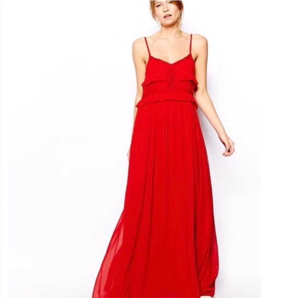 Mango Suit Garnet Maxi Dress